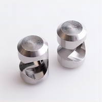 Maßgefertigte 19*30mm Edelstahl 304 Passivierte CNC-Bearbeitete Drehteile Hammer-/Dübel-/Zylindermuttern mit Auto-Spaltclip