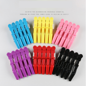 Mio 5 Pack Custom Logo Brede Tanden Dubbel Scharnierend Ontwerp Styling Snijdende Krokodil <span class=keywords><strong>Alligator</strong></span> <span class=keywords><strong>Clips</strong></span> Voor Professionele Kapsalon - Product Image 4