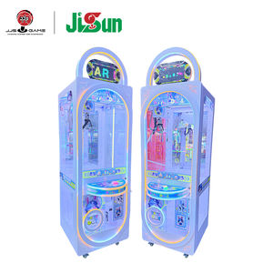 2026 Yeni Tamamen Şeffaf İspanyol Metal Plastik Pençe Makinesi Atarisi Peluş Oyuncak Otomatı Oyuncak Bebek Makinesi Vinç Makinesi - Product Image 1