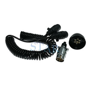 Pabrik disesuaikan kualitas tinggi 7 Pin spiral truk Kabel Trailer - Product Image 2