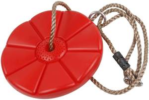 CTSC Balançoire d'extérieur pour enfants, pour aire de jeux de jardin, <span class=keywords><strong>avec</strong></span> <span class=keywords><strong>tyrolienne</strong></span>, échelle en corde, siège de balançoire à nœuds et disques, produit de sécurité sportive - Product Image 2