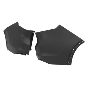 Coppia di Terminali Paraurti Posteriori per Conducente e Passeggero per <span class=keywords><strong>Honda</strong></span> CR-V 2012-2014 2013 Neri - Product Image 5