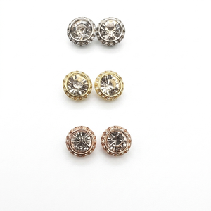 Set di <span class=keywords><strong>Collana</strong></span> e Orecchini di Lusso <span class=keywords><strong>con</strong></span> Cristalli CZ Rotondi per Donna, Gioielli alla Moda, Idea Regalo - Product Image 4
