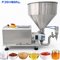 Mesin Pengisi Cairan dan Pasta Kental Semi-Otomatis dengan Pompa Rotor Servo (Selai, Krim Lotion, Saus Cabai, Saus Daging)