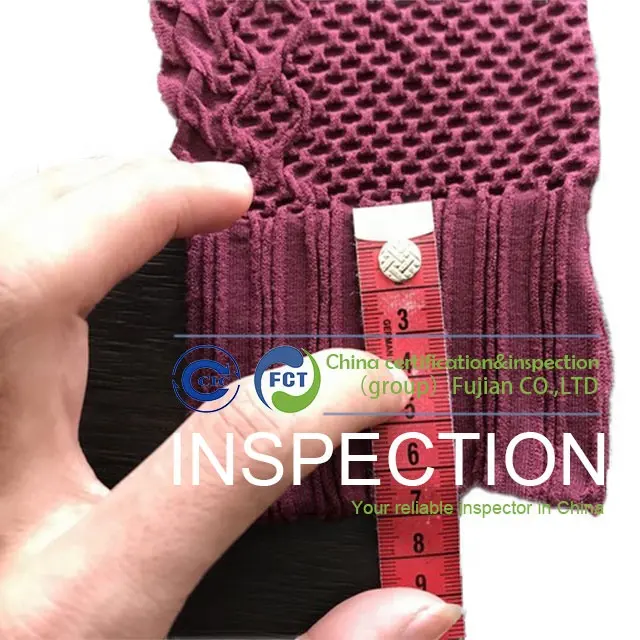 Service d'inspection de la qualité des vêtements tiers, vérification d'usine à Henan, Shenzhen, Guangdong, Xiamen, Zhejiang