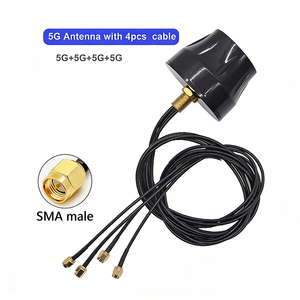Antenne MIMO 4x4 600-6000 MHz, antenne extérieure 5G à montage par vis avec connecteur SMA-mâle - Product Image 2