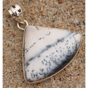 925 argent Sterling Style religieux pendentif bleu calcédoine grenat pierre précieuse beaux bijoux en argent Fine fourni fabricant - Product Image 6