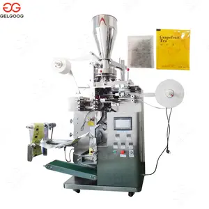 Automatic Inner And Outer Nylon Mesh Tea Bags Packing Moringa Tea Bag Manufacturing Machines