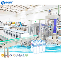 Projet clé en main Ligne de production d'embouteillage d'eau en bouteille avec machine de remplissage automatique 3 en 1 d'eau potable de haute qualité