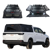 Cubierta de Acero Galvanizado o Aluminio para Camioneta de 3 Puertas, Compatible con Geely RADAR RD6/KingKong, Impermeable con Cerradura