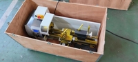 Tour à métaux manuel miniature double mandrin 210V pour la réparation de boules de billard, résistant à l'usure et de haute qualité, pour un usage domestique