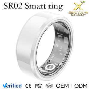 Wholesale SR02 Smart <b>Ring</b> Anillos Acero Inoxidable <b>Ceramic</b> Case Health Sleep Heart Rate Blood Oxygen Waterproof Couple <b>Rings</b> New - Product Image 1
