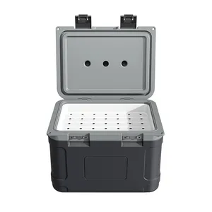 Customizable Design KBKS 21L Plastic Insulated Boxes Camping Accessories Ice Chest Cooler Box For Picnic