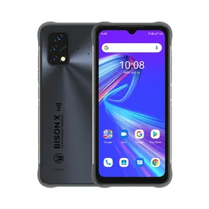 थोक UMIDIGI बाइसन X10S एनएफसी बीहड़ 4G मोबाइल फोन एंड्रॉयड 11 IP68 निविड़ अंधकार की ओर फिंगरप्रिंट 6150mAh एसओएस बटन सेलफोन