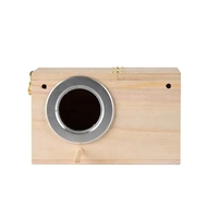 Nichoir cage à oiseaux en bois personnalisé pour perroquet canari inséparable pinson fournitures d'élevage d'oiseaux de compagnie