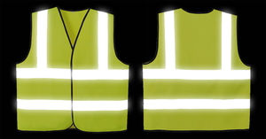 Gilet de sécurité réfléchissant de haute visibilité, avec bandes réfléchissantes - Product Image 4
