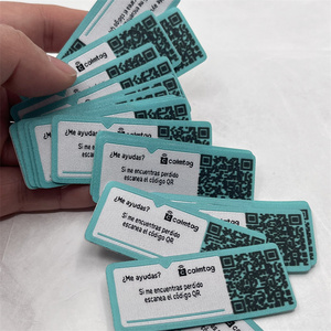 Etiquetas colgantes de papel NFC personalizadas de alta calidad con logo del cliente impreso para ropa - Product Image 2