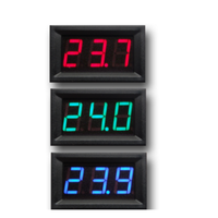 Voltmeter kendaraan listrik dua kabel 5V-120V 36 48 60 72 84 96 tampilan digital DSN-DVM-568HV