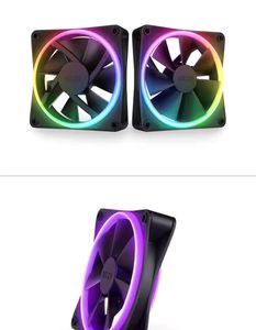Ventilateurs de refroidissement <span class=keywords><strong>RGB</strong></span> <span class=keywords><strong>NZXT</strong></span> F120/140 mm, nouvelle éclairage PC pour des performances améliorées - Product Image 5
