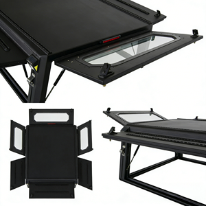 Caja de Carga Eléctrica Plegable de Aluminio Impermeable con Cerradura para Toyota <span class=keywords><strong>Vigo</strong></span> Doble Cabina, Cubierta de Caja y Tapa de Caja - Product Image 4