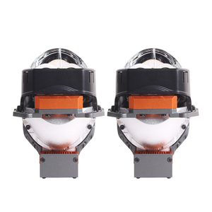 Lentes LED Bi-LED SU7 con Diseño de Luz Alta Auxiliar Dual, Luz Alta de 76w, Luz Baja de 48w, Lentes Universales Cuadrados Cortos para Faros Delanteros de Automóvil - Product Image 2