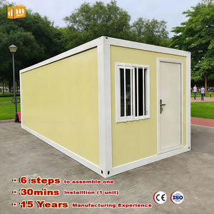 Dreammaker-casas contenedoras extensibles, fáciles <span class=keywords><strong>de</strong></span> instalar, <span class=keywords><strong>de</strong></span> lujo, paquete plano <span class=keywords><strong>de</strong></span> 20 pies, a la venta, casas prefabricad - Product Image 1