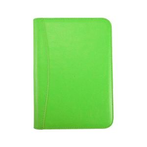 Multi-color Luxury Eco-Friendly Leather Zipper Closure Slim Travel Notebook Customizable <b>Pocket</b> Silk Screen Printed Business - Product Image 4