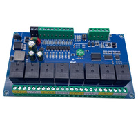 Module de relais IO 8 canaux avec communication Modbus RTU RS485/232, carte d'extension de données industrielle avec 4 entrées/sorties relais