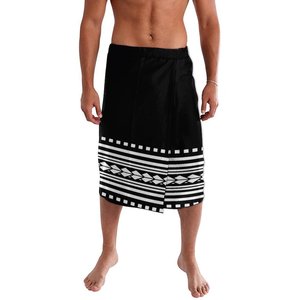 Samoa da uomo stampa <span class=keywords><strong>Sulu</strong></span> personalizzato Ie fiori polinesiani Faitaga abbigliamento tribale nuova moda Sarong Drop Ship - Product Image 4