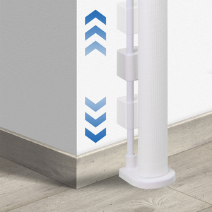 Cancelletto di Sicurezza Extra Largo in PVC a Rete per Bambini, Regolabile per Scale e Porte, Barriera di Sicurezza Arrotolabile per Bambini - Product Image 5