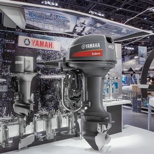 محرك خارجي 40 حصان ثنائي الشوط بعمود طويل أو قصير لقوارب ياماها - Product Image 6