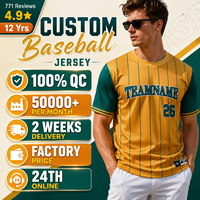T-shirt de baseball PURE personnalisé pour homme, respirant, à manches courtes, pour baseball et softball, vente en gros, entraînement décontracté hors terrain