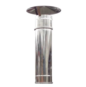 <span class=keywords><strong>Tuyau</strong></span> <span class=keywords><strong>de</strong></span> cheminée à paroi simple pour foyer avec extrémité ondulée 4 pouces 5 pouces 6 pouces - Product Image 6