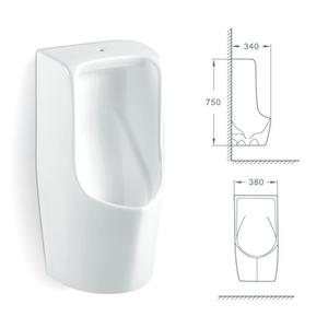 Urinario masculino portátil moderno BF32231 con sensor de tapa que brilla en la oscuridad Urinario de cerámica para viajes en casa Camping - Product Image 1