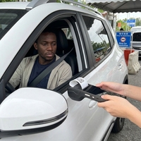 Terminal de point de vente Goodcom Android 14 pour tickets de stationnement avec imprimante thermique 58 mm, NFC et 4G pour système de gestion de parking
