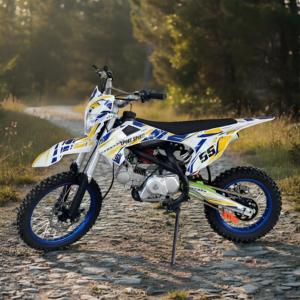 Motocicleta para Adultos de 4 Tiempos, Refrigerada por Aire, 125 ml, a Gasolina, Motocross, Pit Bike, Dirt Bike Rápida, Transmisión de 4 Velocidades, 80 km/h - Product Image 1