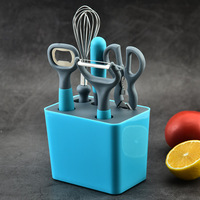 Ensemble de 6 accessoires de cuisine, outils de cuisson, gadgets, ustensiles de cuisine en acier inoxydable, ensemble d'outils de cuisine pour la maison