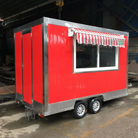 Remorque de cuisine standard australienne Waffle House Ice Cream Van Catering Cart Pizza Truck Food Truck Trailer