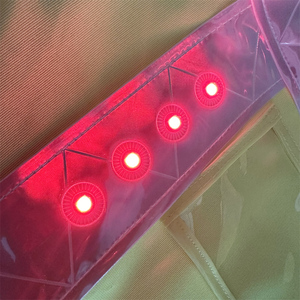 Gilet de sécurité réfléchissant à <span class=keywords><strong>LED</strong></span>, classe 2 ANSI, imperméable, avec logo personnalisé pour le cyclisme, la course à pied, les activités nocturnes en plein air - Product Image 5
