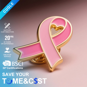 Fabricante cuidado <span class=keywords><strong>de</strong></span> las mujeres cáncer <span class=keywords><strong>de</strong></span> <span class=keywords><strong>mama</strong></span> Rosa cinta Pin insignia cáncer conciencia logotipo personalizado solapa Pin broche - Product Image 1