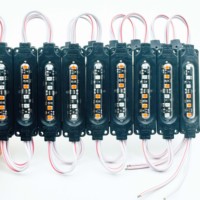 Módulo LED COB Rojo y Azul Intermitente Automático de 12V-24V CC, Módulo LED de Advertencia Estroboscópico Impermeable para Camiones, Vehículos y Señales Publicitarias