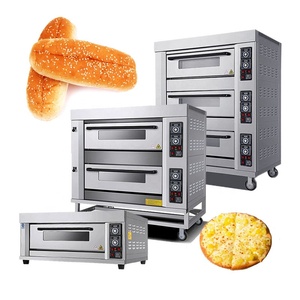 Horno Eléctrico de Alta Calidad con Múltiples Niveles, Horno de 6 Bandejas y 3 Niveles para Pan y Pasteles, Horno de Gas para Panadería - Product Image 4