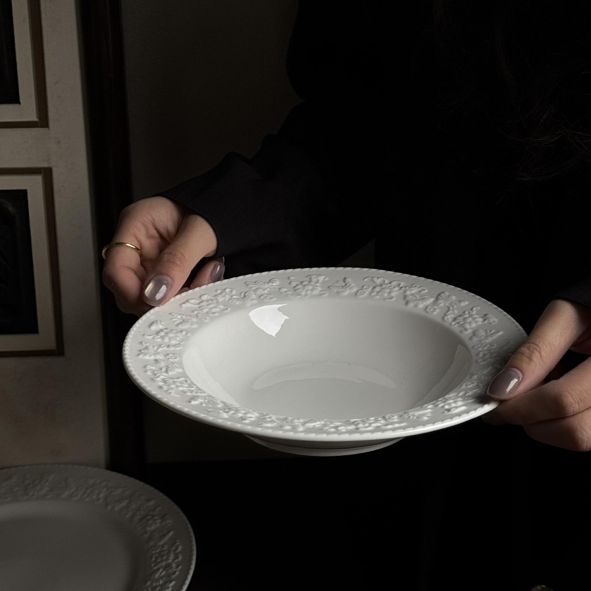 จานลึก8นิ้ว