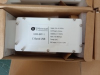 Matériel en alliage de zinc Norsat 3200- BPF-1 LNB bande C TYPE F 3.4-4.2GHZ