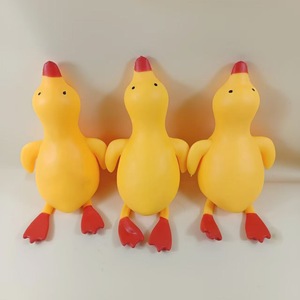 Juguete Blandito de Pato Amarillo Big Mac Quack, Relleno de Harina de TPR, Suave, Antiestrés, para Apretar - Product Image 6