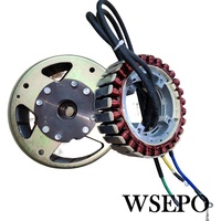 Rotor de générateur cc + stator pour groupe électrogène de climatiseur d'emballage 24V