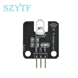 Módulo receptor transmisor de infrarrojos de 38KHz para robótica Chip único para bloques electrónicos Arduino <span class=keywords><strong>Control</strong></span> de voz de Audio - Product Image 2