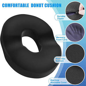 Cojín de Asiento Personalizable para Silla de Ruedas, Tipo Donut, con Espuma Viscoelástica y Gel, Marca Rabbit, Desmontable, Lavable y Ecológico - Product Image 3