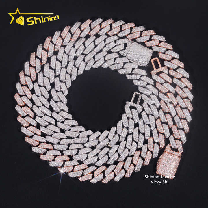 Hiphop hiphop full diamond cuban necklace men set