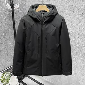 Chaqueta Bomber de Poliéster PU Estilo Urbano para Exteriores 2025, Impermeable, con Cremallera y Capucha, para Hombre y Mujer, a Prueba de Frío, Cálida para Invierno - Product Image 4